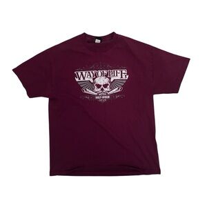 Y2K Harley Davidson Shirt